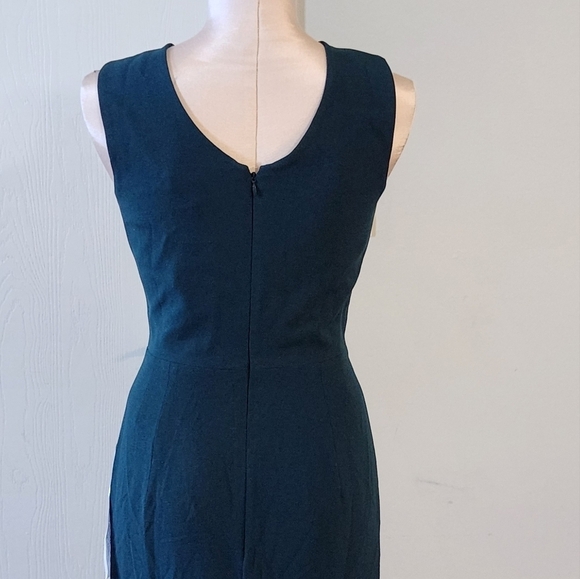 Dress The Population Sandra Stretch Crepe Slit Maxi Gown - Picture 10 of 16